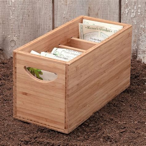 large metal seed box|7 Best Seed Storage Containers and Boxes .